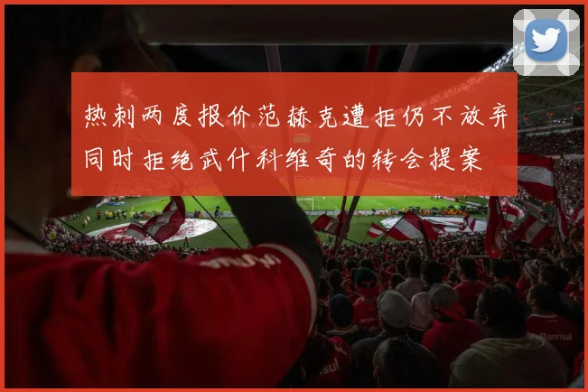 热刺两度报价范赫克遭拒仍不放弃同时拒绝武什科维奇的转会提案